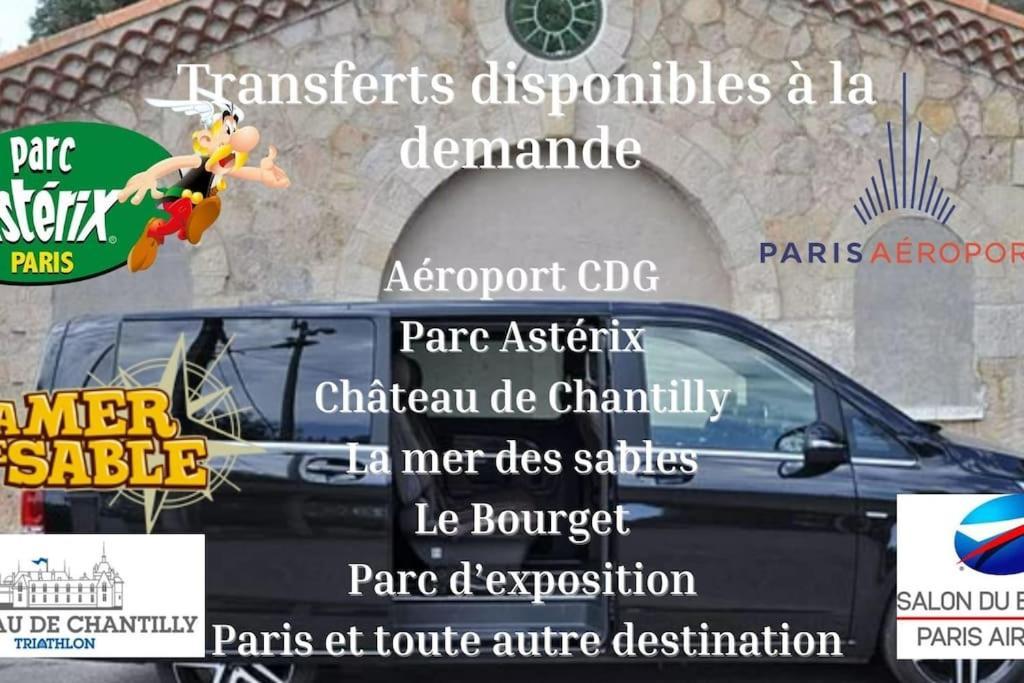 Cosy Home Proche De Roissy Cdg Paris, Parc Asterix I Aeroville I Parc Des Expo I Villepinte Louvres エクステリア 写真
